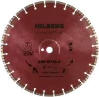 Алмазный диск по железобетону 400*25.4/12*10*3.6мм Industrial Hard Laser Hilberg HI809