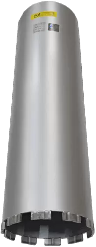 Алмазная буровая коронка 126*450 мм 1 1/4" UNC Hilberg Laser HD716 - интернет-магазин «Стронг Инструмент» город Казань
