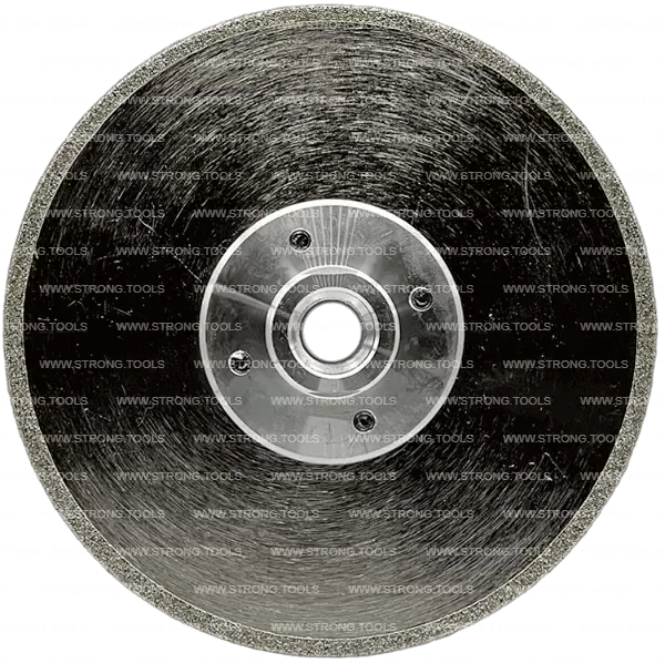 Алмазный диск с фланцем 125*М14 (гальванический) Strong СТД-19400125 - интернет-магазин «Стронг Инструмент» город Казань