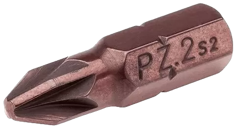 Бита для шуруповерта PZ2*25мм Сталь S2 (20шт.) PP Box Mr. Logo C025PZ2-20 - интернет-магазин «Стронг Инструмент» город Казань