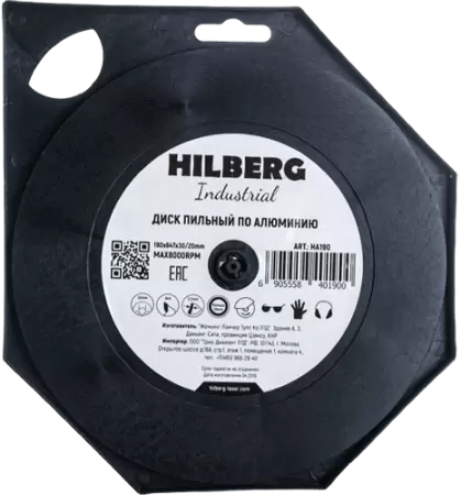 Пильный диск по алюминию 190*30/20*Т64 Industrial Hilberg HA190 - интернет-магазин «Стронг Инструмент» город Казань
