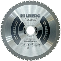 Пильный диск по металлу 216*30*Т48 Industrial Hilberg HF216